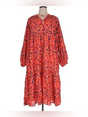 Matta Coral Floral Yamini Booj Maxi Dress